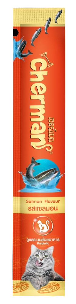 Cherman Cat Cream Treat, Salmon Flavor (60g)
